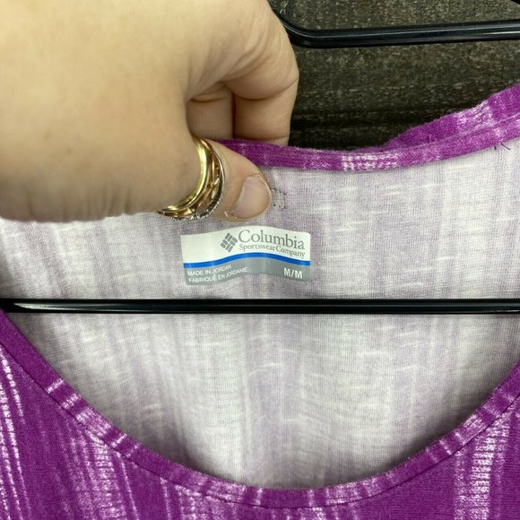 Columbia Short Sleeve Abstract Print Shirt Size M - Picture 3 of 6